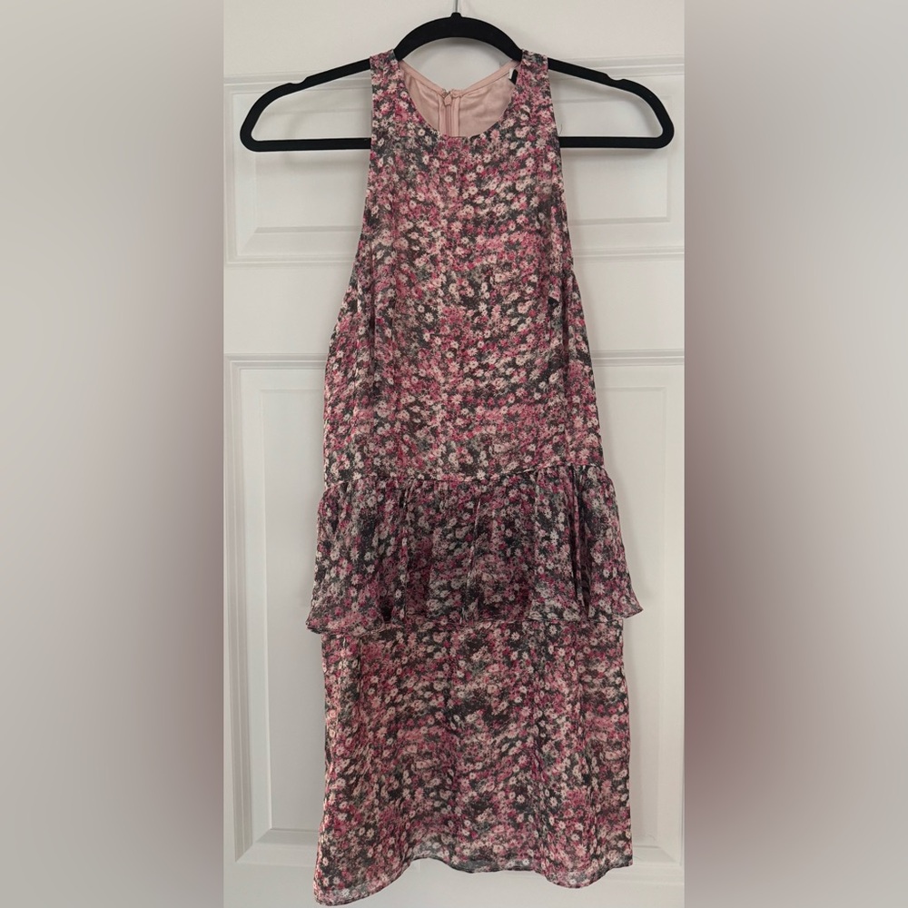 Charlotte Ronson NEW Silk Pink Floral Dress Size 6!!! New With Tag!!!